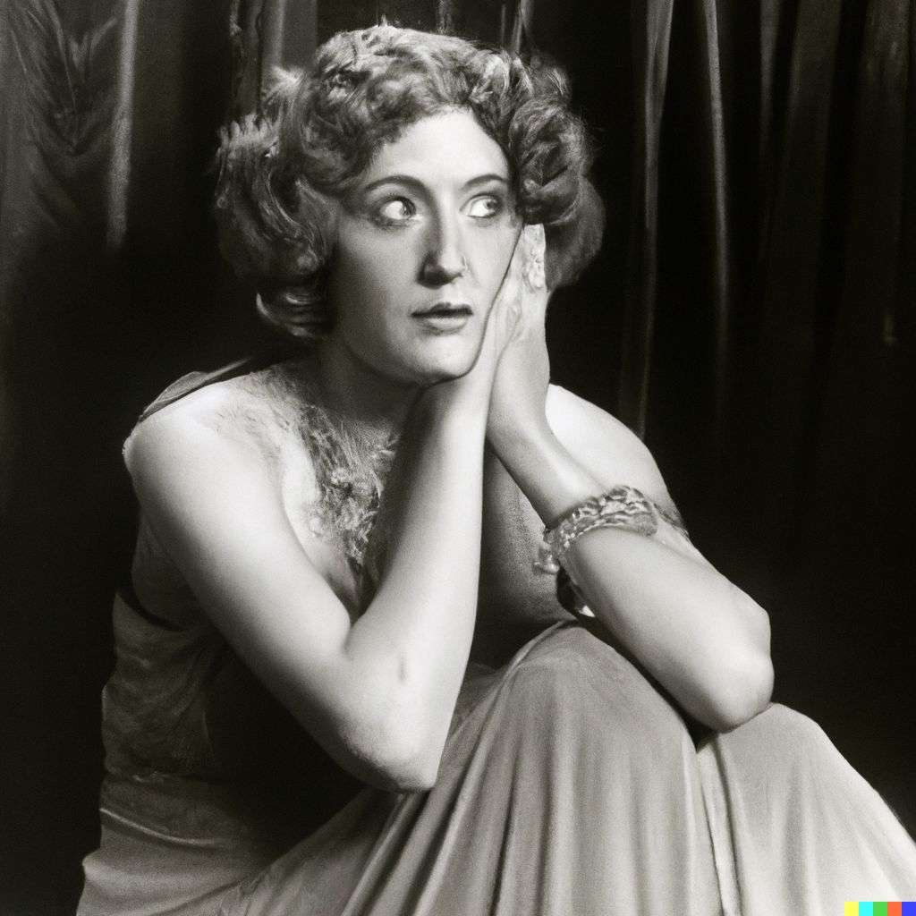 a representation of anxiety, photograph taken by George Hurrell